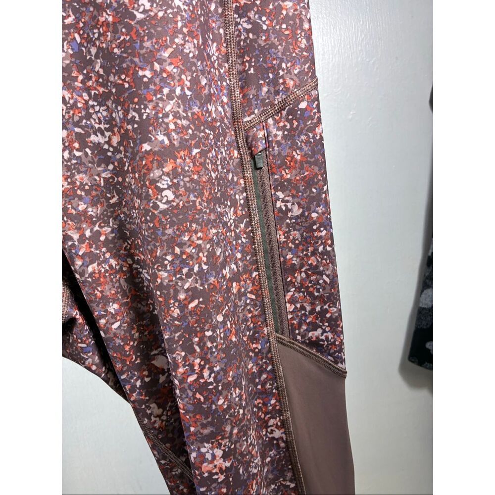 Athleta Rainier Printed Mesh Leggings 27” in Multicolor Size XL - Picture 6 of 10